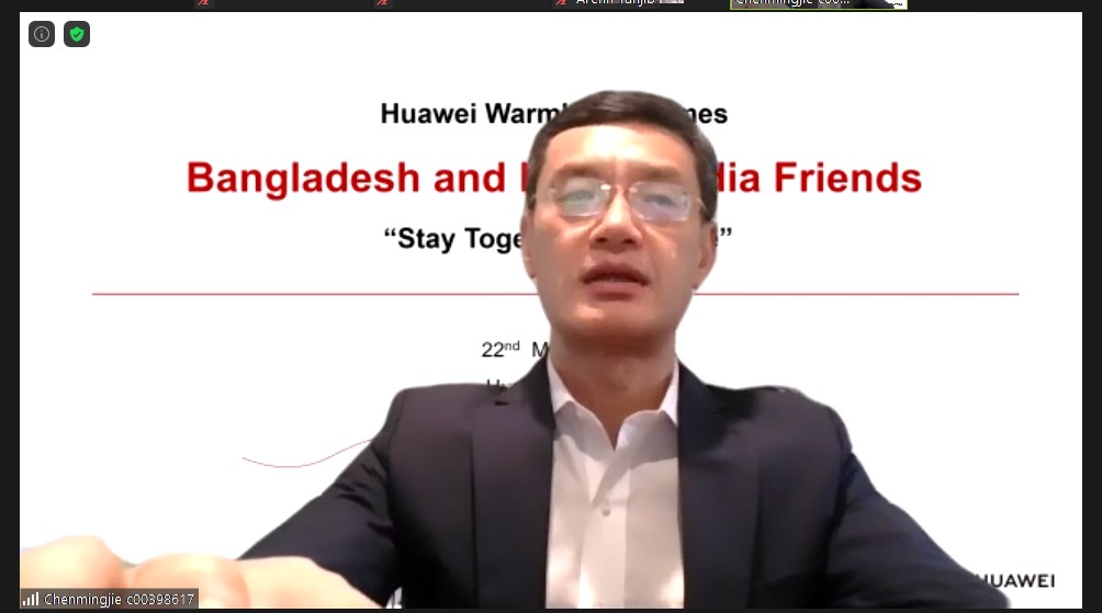 Huawei works more closely with customers from different countries including Bangladesh and Nepal during pandemic
