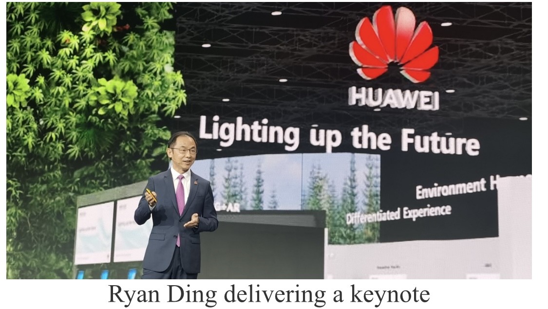 Huawei's Ryan Ding: Ongoing Innovation Is Lighting up the Future of Every Industry
