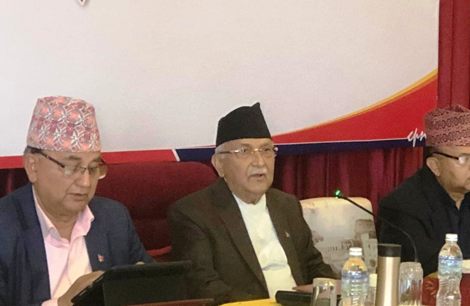 अझै पनि गठबन्धनबीच चुनाव सार्ने षड्यन्त्र भैरहेको छः केपी ओली