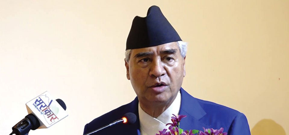 ओलीको पार्टी प्रजातन्त्रको खिलाफमा छ : देउवा